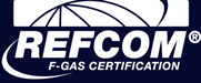 REFCOM F-GAS CERTIFICATE logo